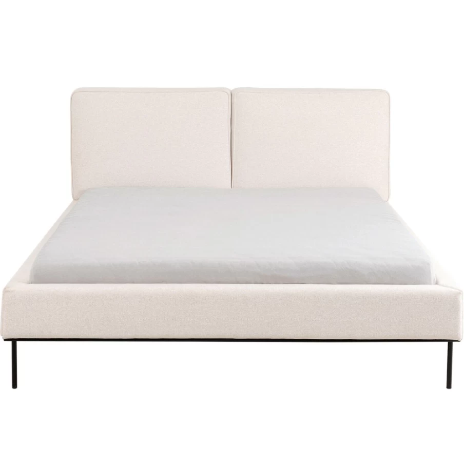 "KARE Design Modern Beige Bed Frame East Side 180x200 cm Queen Size"