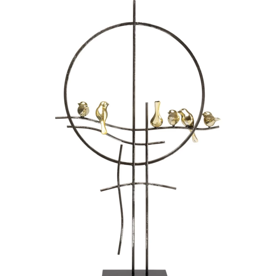 KARE Design Modern Deco Object Tweet - 64cm Height Decorative Sculpture for Home & Office