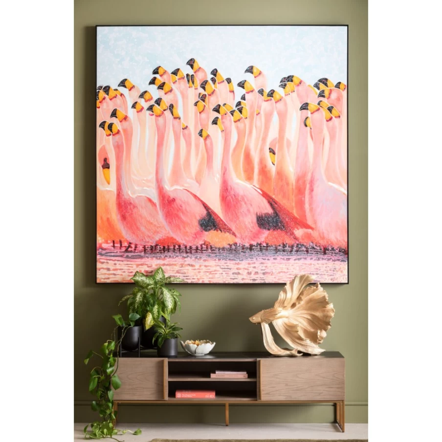 "KARE Design Cesaro Modern Lowboard TV Stand 160x50cm - Stylish Storage Cabinet"