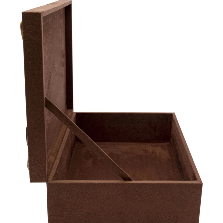 "KARE Design Modern Texas Big Wooden Storage Box – Stylish Home Decor Organizer"