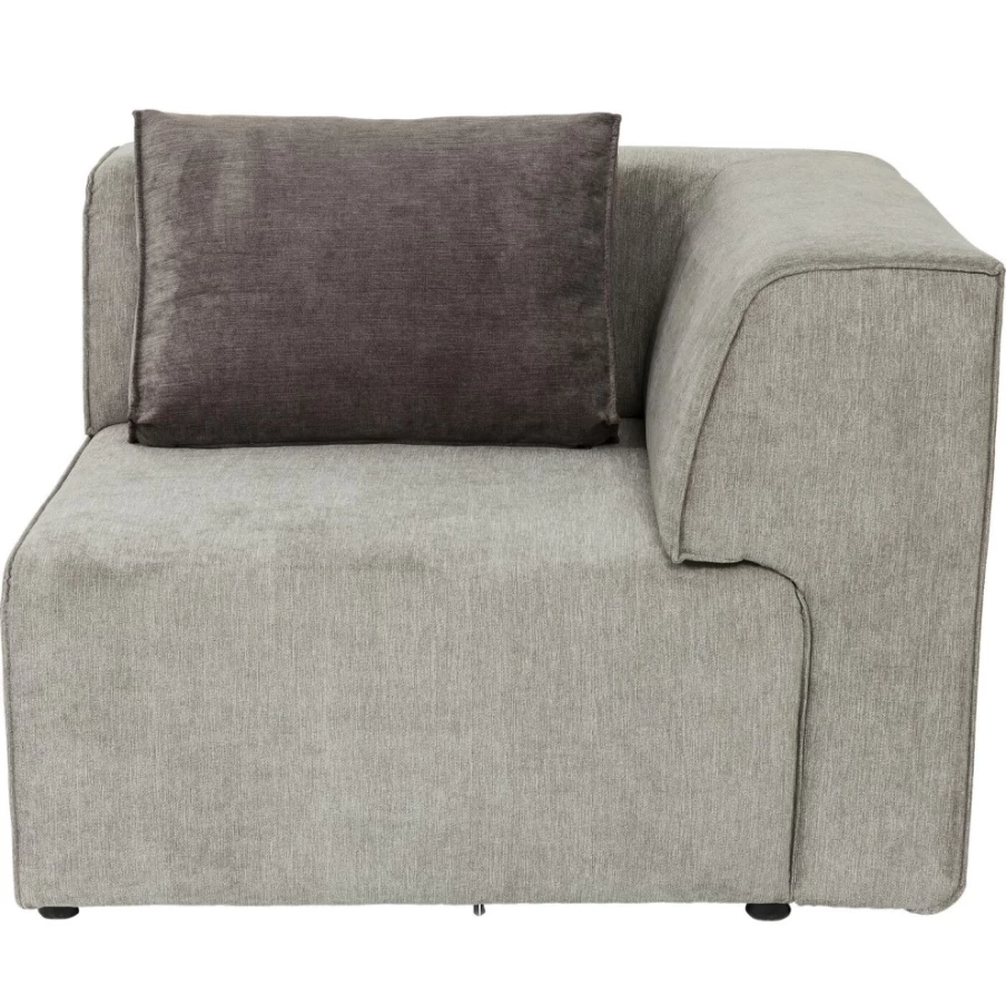 KARE Design Infinity Corner Modular Sofa - 100 Elements, Grey, Right Sectional for Modern Living Room