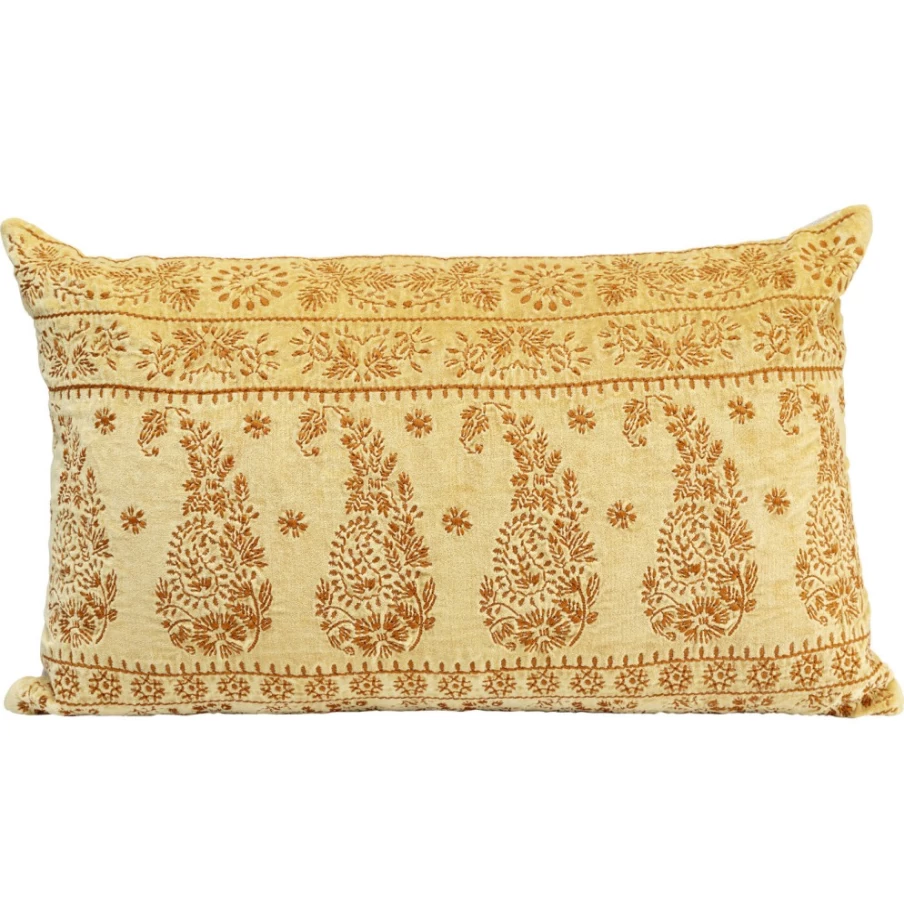 KARE Design Summer Themed Cushion Cover 60x35 cm Indian Bohemian Decorative Pillow