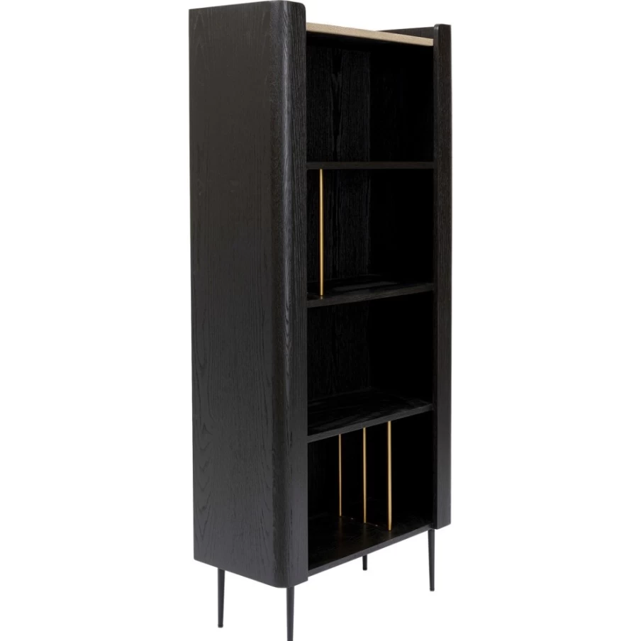 KARE Design Milano Modern Bookshelf 80x170cm - Stylish Storage Shelf for Home & Office