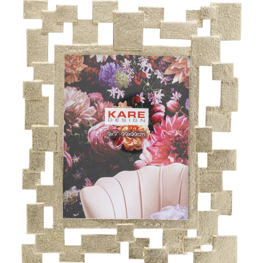 KARE Design Modern Picture Frame 20x25 cm - Stylish Wall or Tabletop Photo Display - Stuno Collection