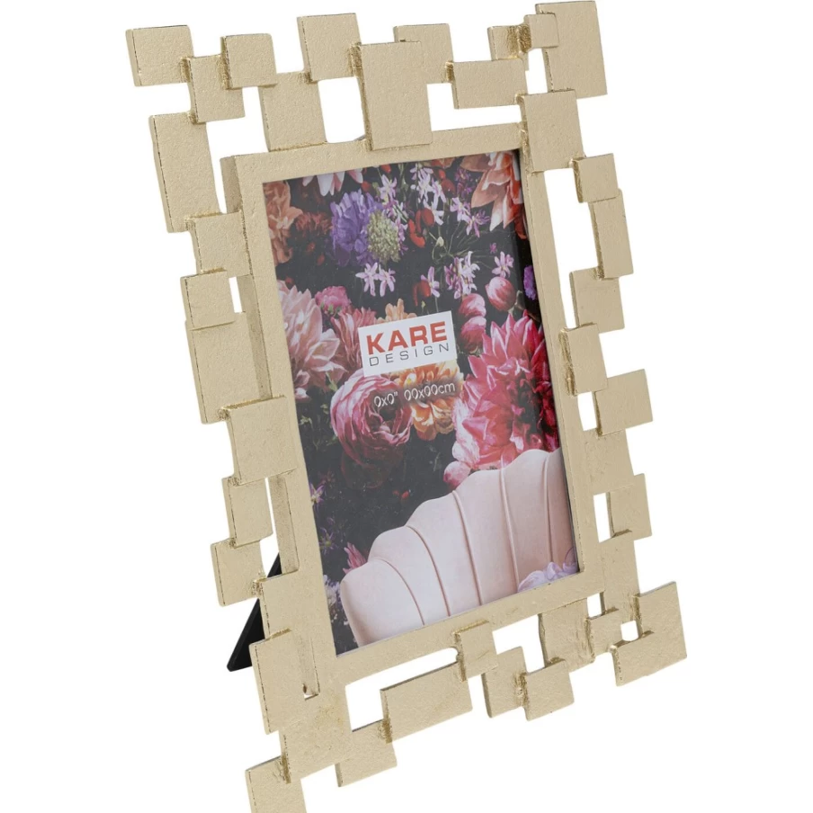 KARE Design Modern Picture Frame 20x25 cm - Stylish Wall or Tabletop Photo Display - Stuno Collection