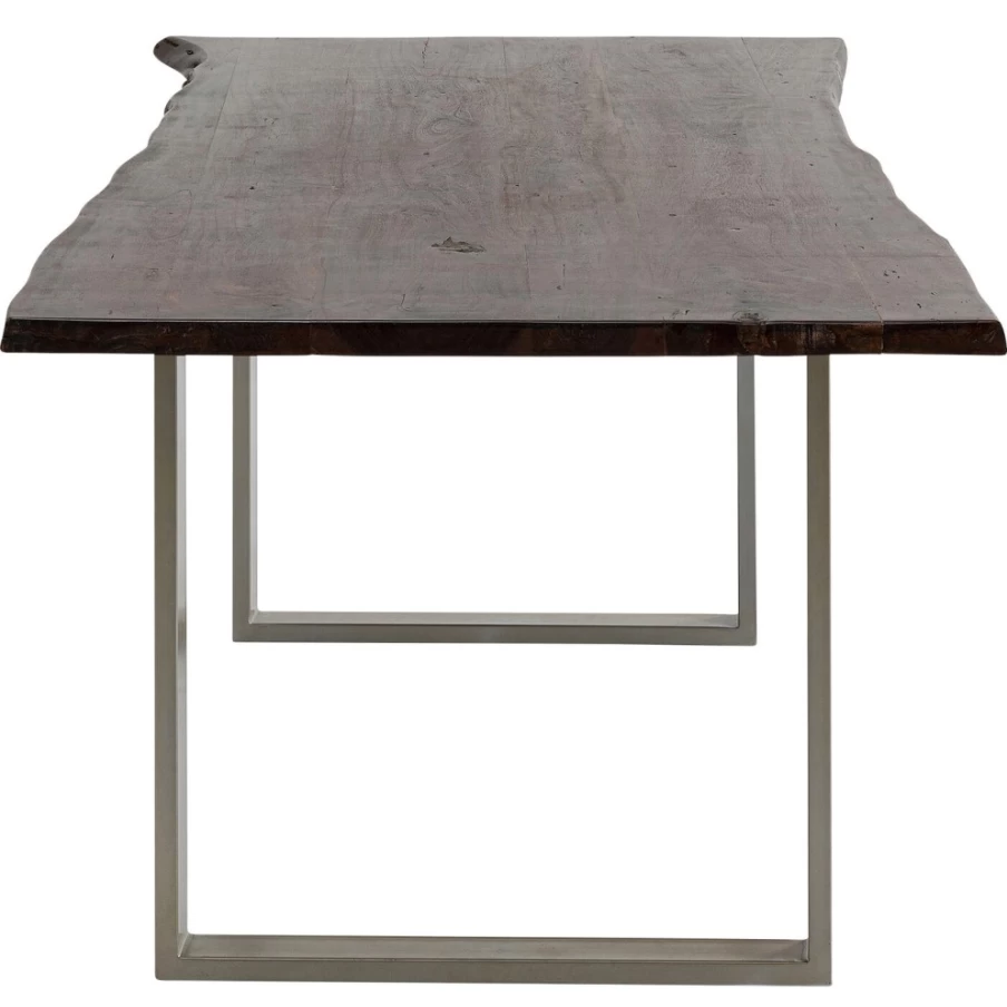 KARE Design Modern Dark Silver Dining Table 180x90cm - Table Harmony Collection