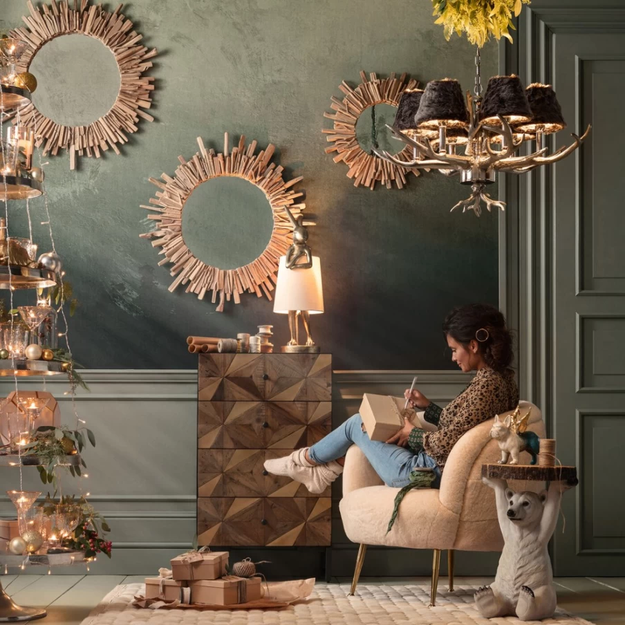KARE Design Huntsman 6-Branch Modern Pendant Lighting Fixture for Dining Room