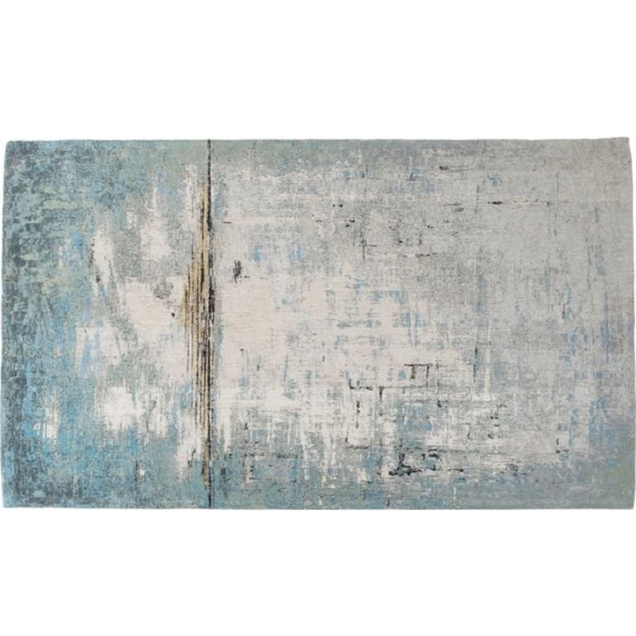 "KARE Design Modern Abstract Light Blue Area Rug 200x300cm for Living Room"