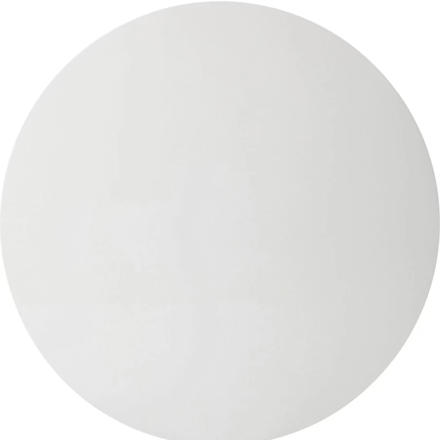 KARE Design Modern Round White Table Top 90cm Dining Table | Invitation Collection