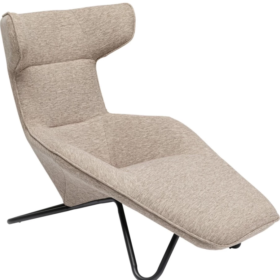 KARE Design Granada Beige Relax Chair - Modern Comfort Lounge Chair for Living Room