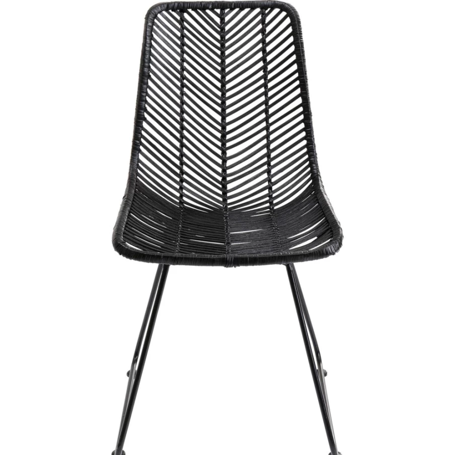 "KARE Design Modern Ko Lanta Black Chair – Stylish & Comfortable Seating"