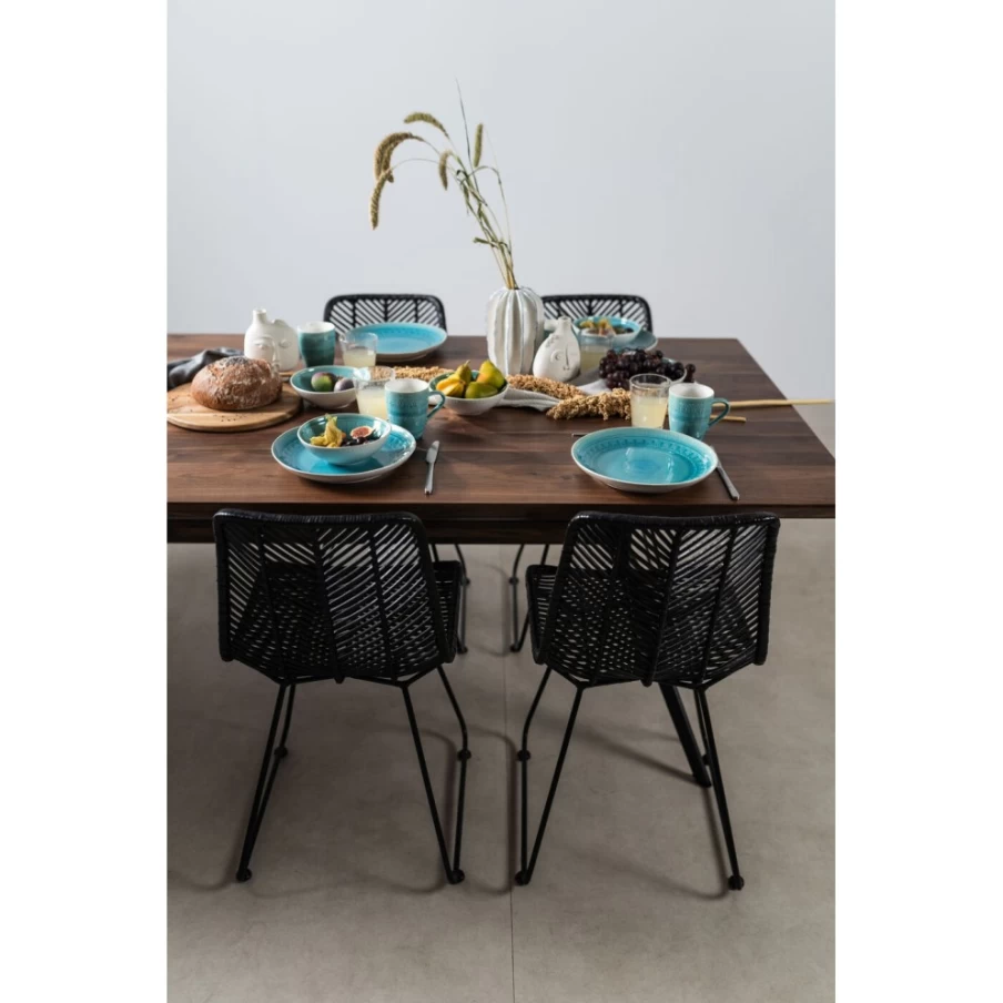 "KARE Design Modern Ko Lanta Black Chair – Stylish & Comfortable Seating"