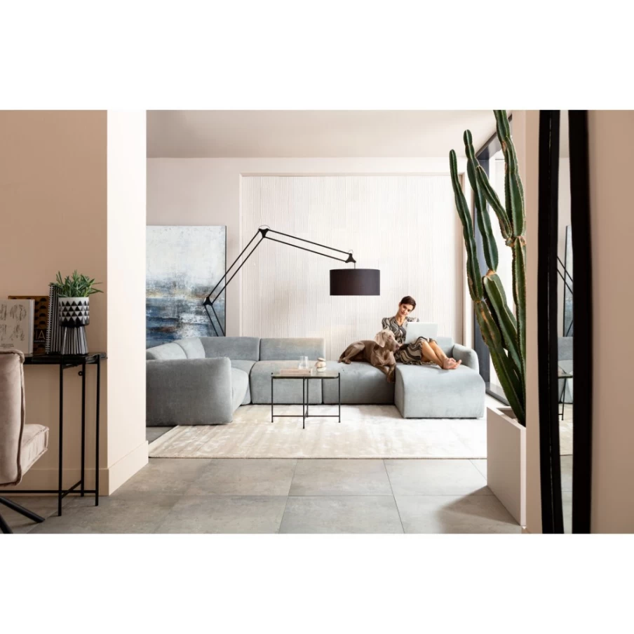 KARE Design Lucca Grey Right Living Landscape Panel 328Cm Modern Outdoor Privacy Screen