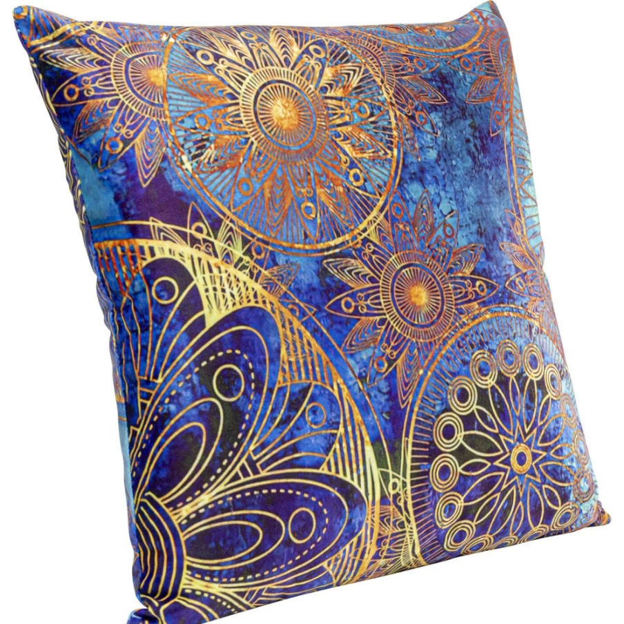 KARE Design Mandala Cushion Cover 45x45 cm Bohemian Decorative Pillow Case Square Home Decor