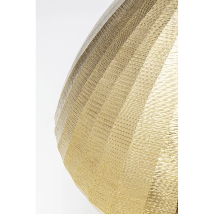 KARE Design Deco Vase Sacramento - Handcrafted Carving Champagner Gold 30cm Modern Home Decor