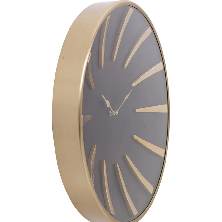 KARE Design Modern Wall Clock Charm - 51cm Stylish Decorative Round Clock for Living Room & Office