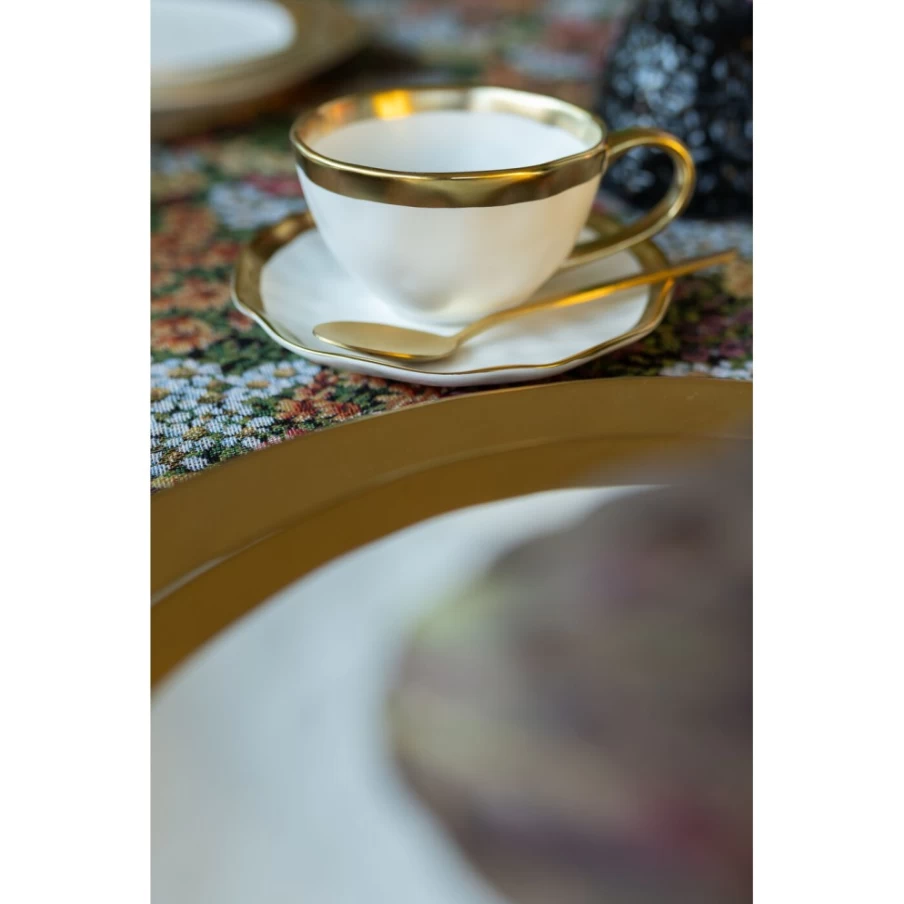 KARE Design Modern Coffee Cup Bell - Set of 2, Stylish Kitchen Accessory for Tea & Coffee Lovers