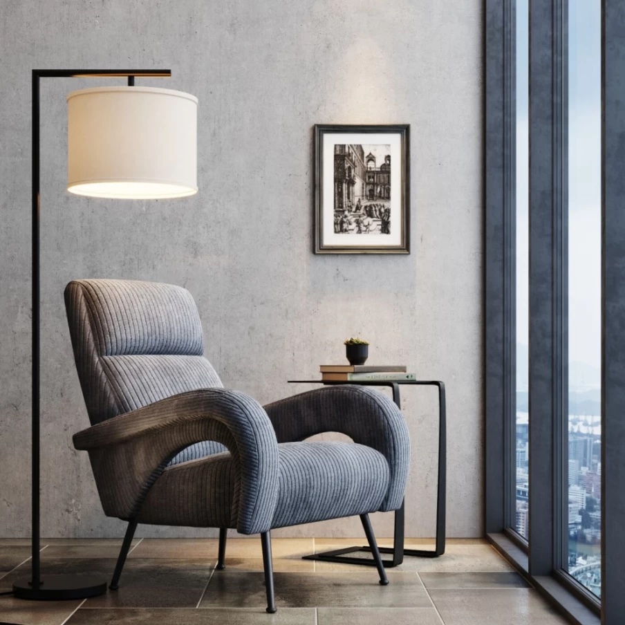 "KARE Design Berat Grey Modern Armchair – Stylish Lounge Chair for Living Room"