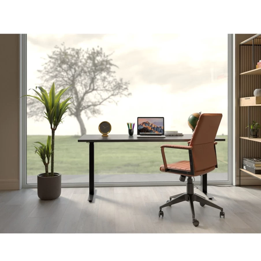 KARE Design Labora Light Brown Ergonomic Office Chair - Modern Comfort for Home & Workspace