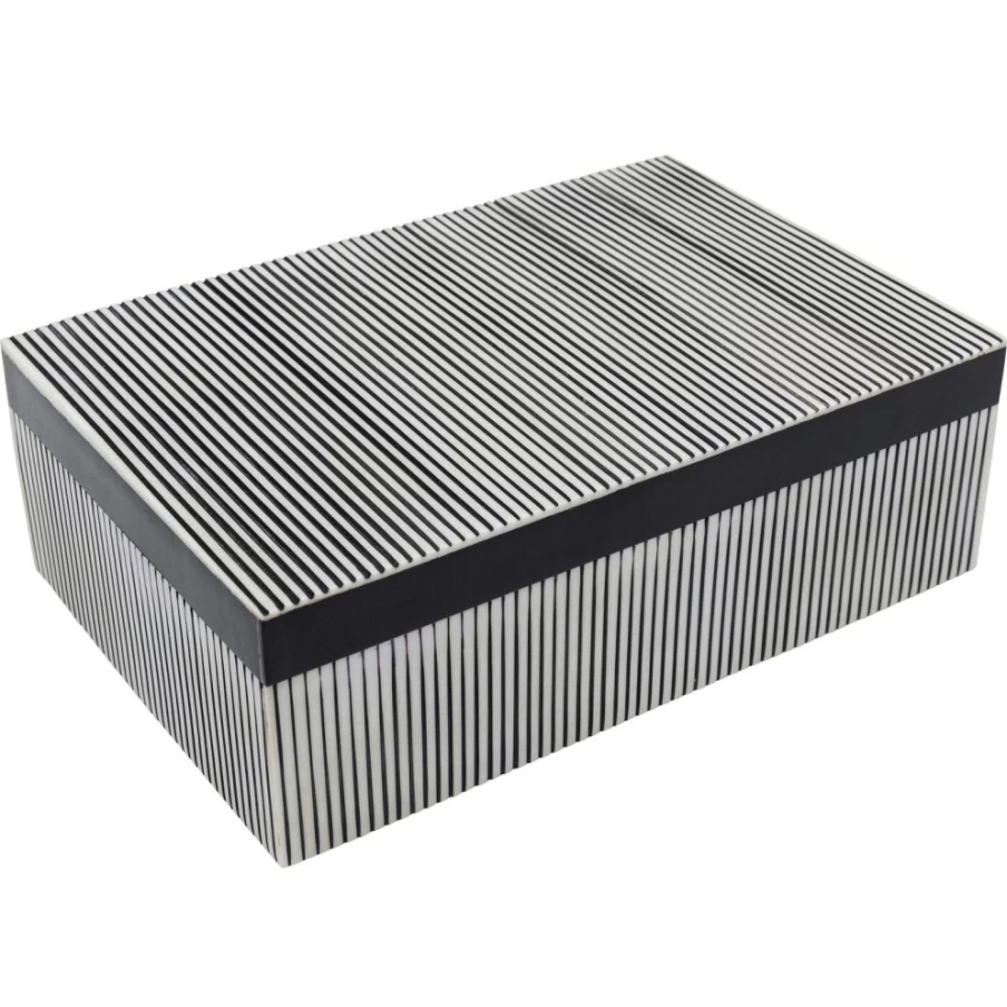 KARE Design Modern Storage Box - 24x8cm Decorative Organizer, Box Plenty Collection