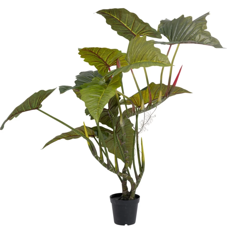 KARE Design Modern Deco Plant Taro 180 - Artificial Tropical Foliage for Home & Office Decor