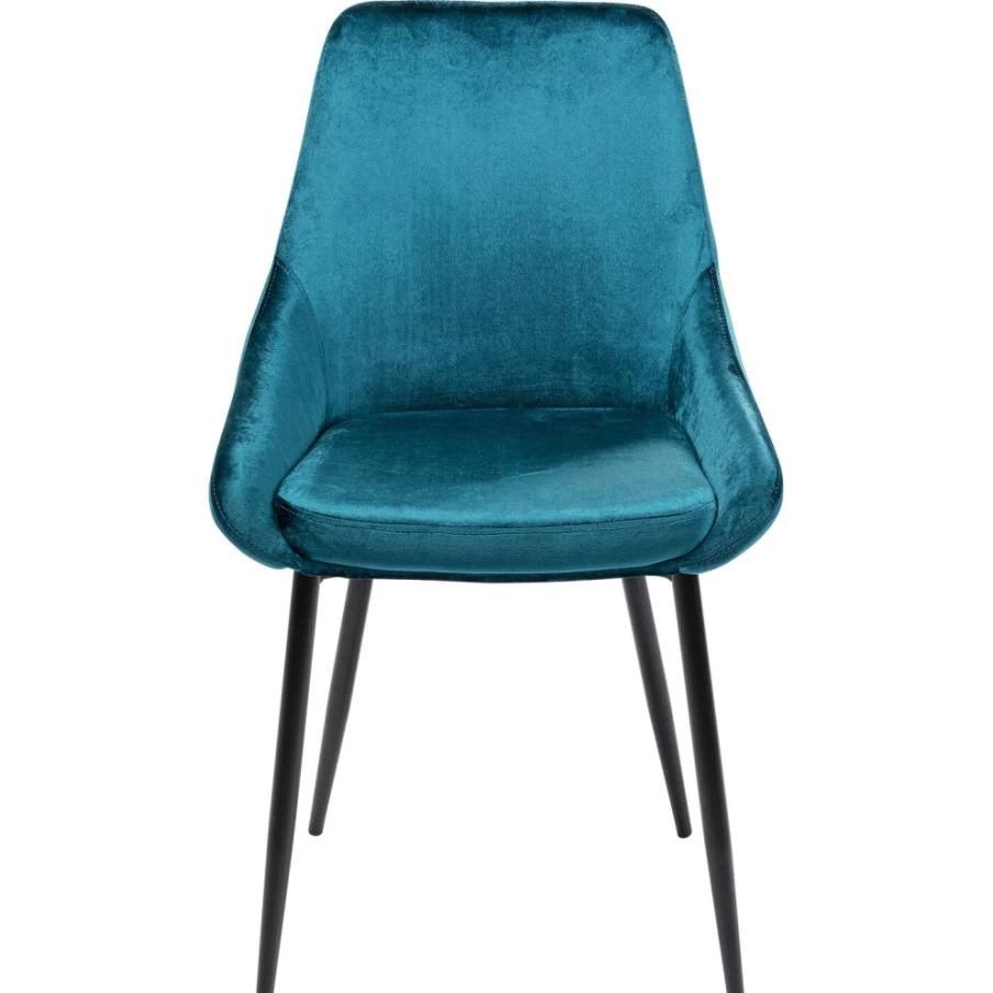 "KARE Design Modern East Side Chair in Bluegreen – Stylish & Comfortable Seating"