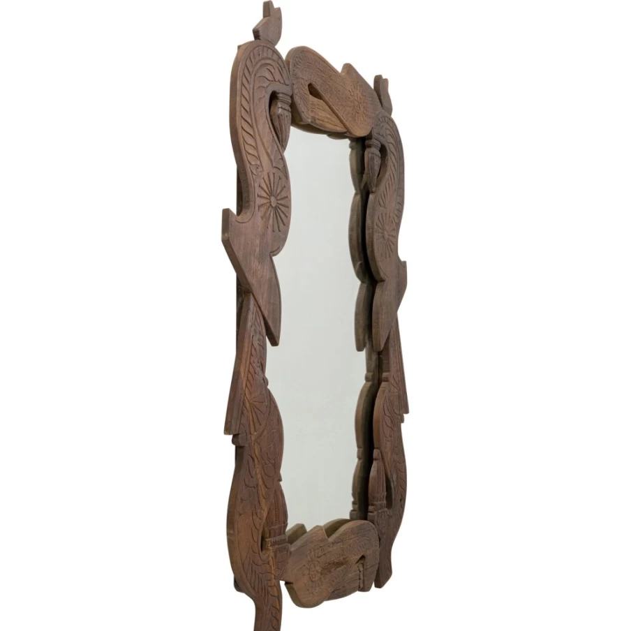 KARE Design Modern Wall Mirror Bracket 110x172 cm - Heavy Duty Stainless Steel Hanging Kit for Large Mirrors
