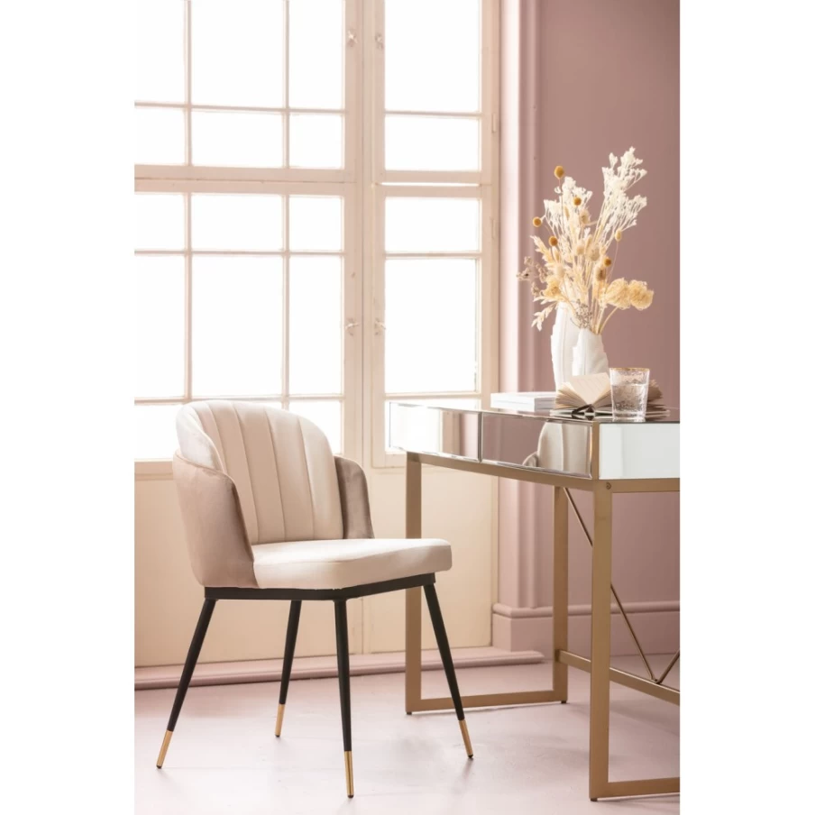 "KARE Design Hojas Beige Chair - Modern Stylish Accent Seating"
