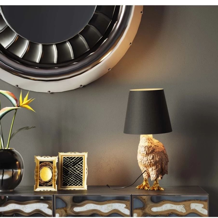 KARE Design Modern Duck Table Lamp - 58cm Animal-Shaped Decorative Lighting for Home & Office