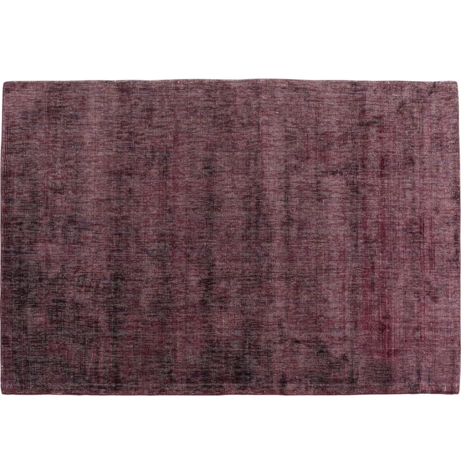 KARE Design Gianna Wine Red Carpet 170x240 cm Modern Handmade Area Rug for Living Room