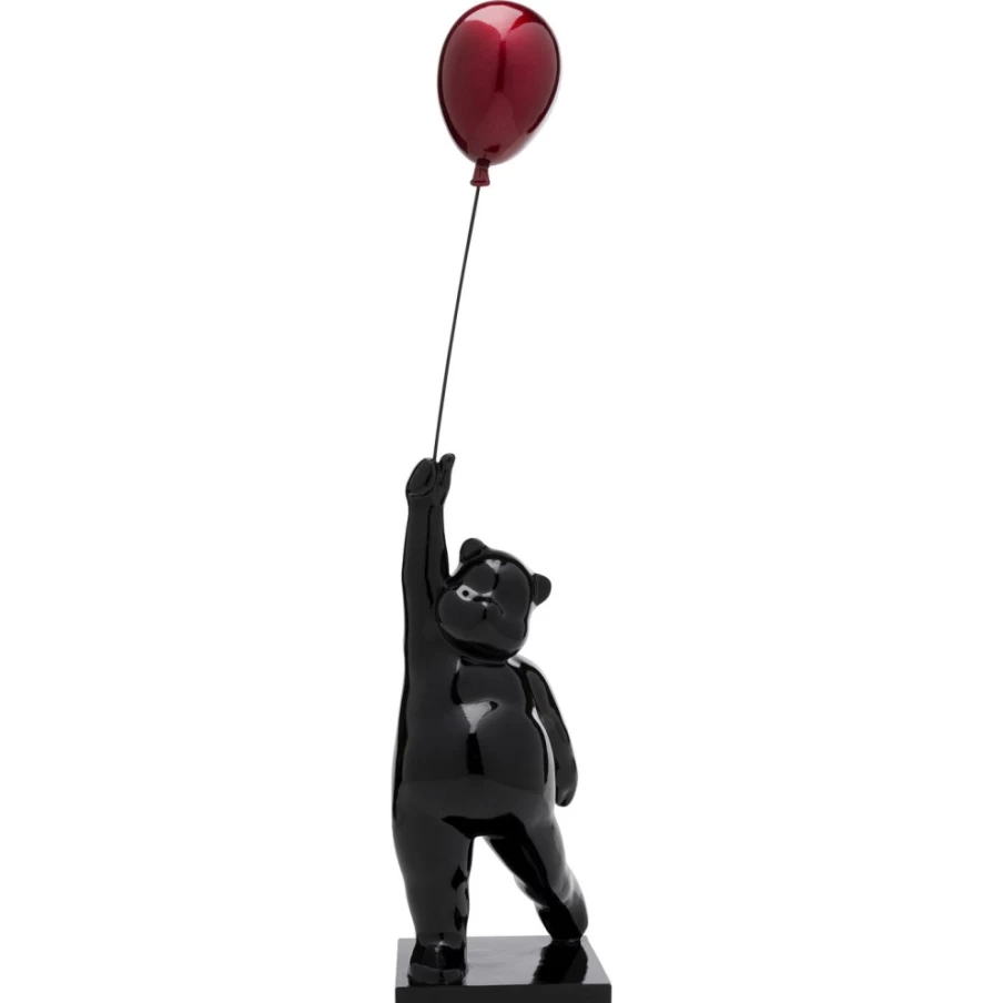 KARE Design Modern Balloon Bear Sculpture 74cm Home Decor Figurine