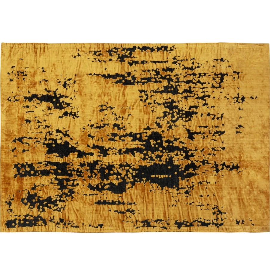 KARE Design Silja Yellow Modern Carpet 200x300 cm for Living Room Home Decor