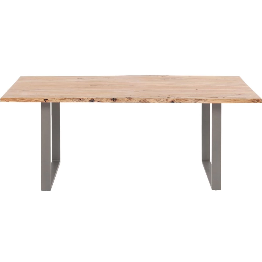 KARE Design Modern Industrial Crude Steel Dining Table 160x80 cm - Table Harmony Collection