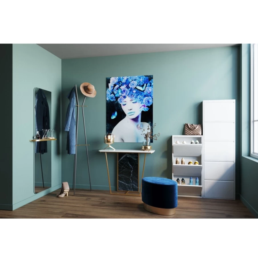 KARE Design Caruso 3 White Shoe Storage Container | Modern Organizer for Shoes