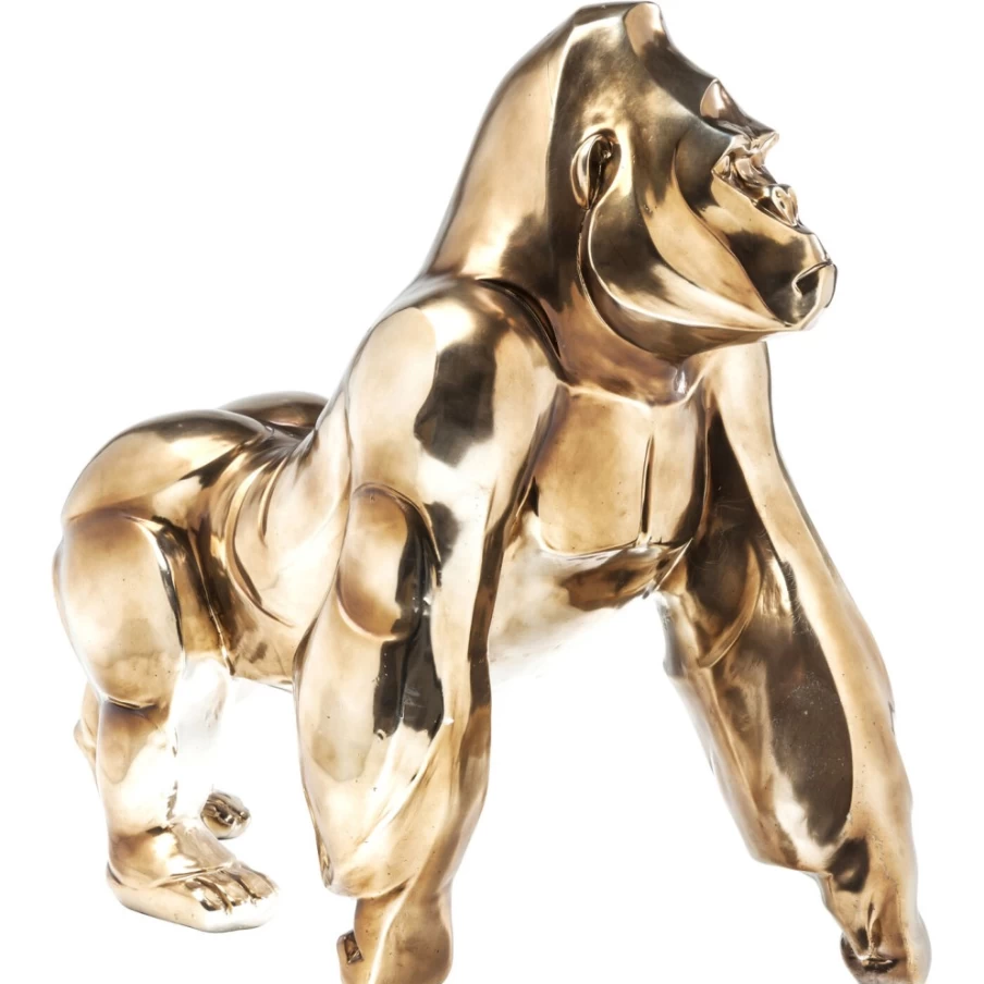 "KARE Design Proud Gorilla Statue - Modern Animal Decor Figurine for Home & Office"
