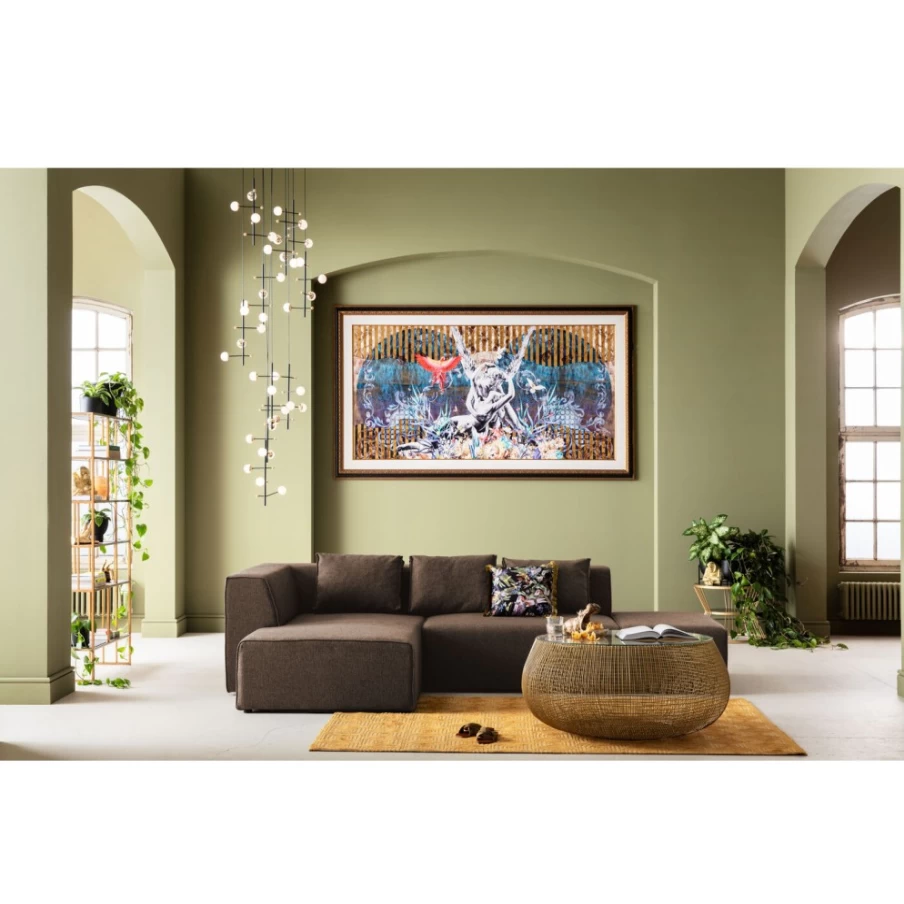 KARE Design Dolce Brown Left Sectional Corner Sofa Infinity Modern Living Room Furniture