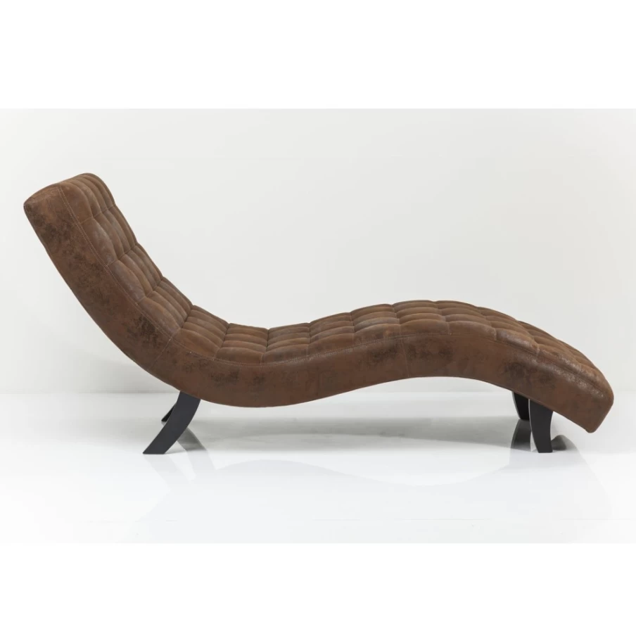 "KARE Design Vintage Snake Pattern Relax Chair - Stylish Smart Lounge Chair for Home Decor"