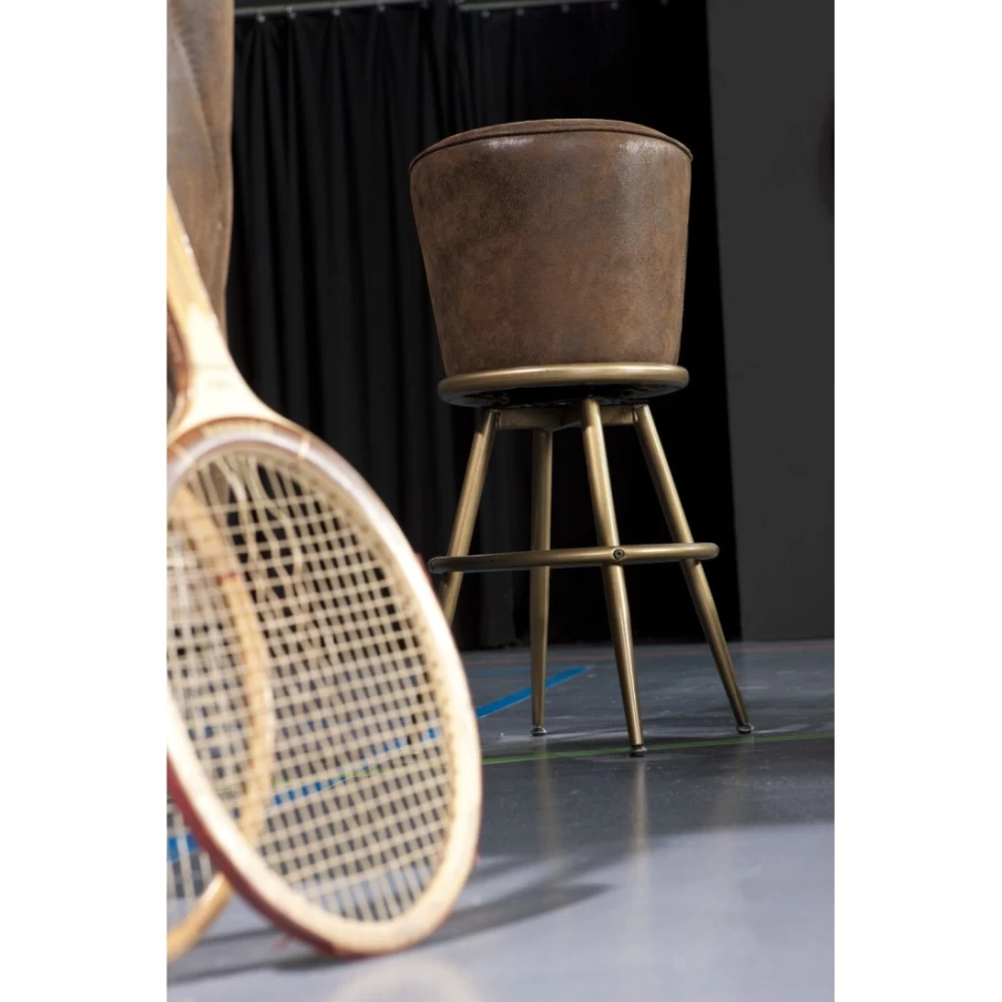 KARE Design Vintage Rocking Bar Stool for Women - Retro Style Lady Chair
