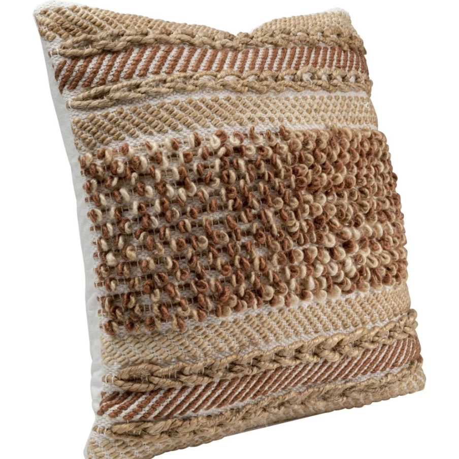 KARE Design Cushion Loop Melange Decorative Pillow Cover 45x45 cm Modern Home Textile