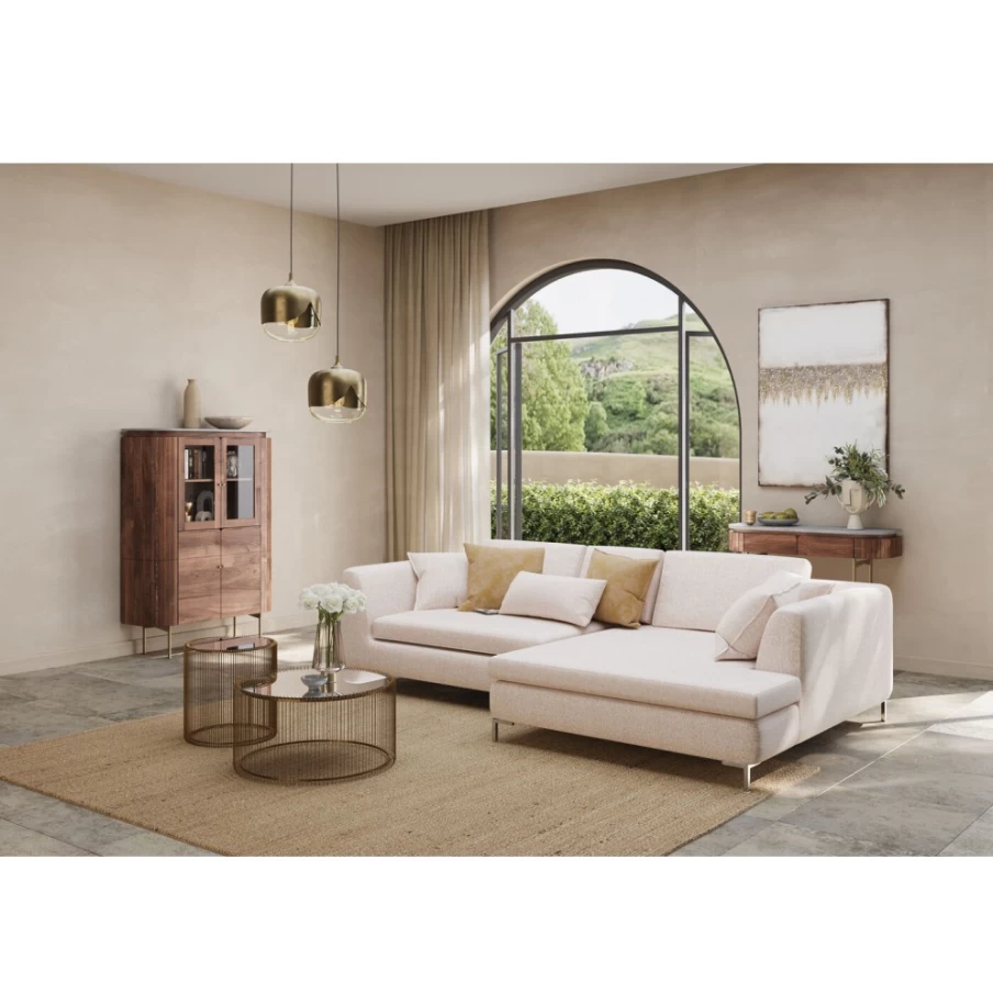 "KARE Design Gianni Cream Stool – Modern Cream-Colored Stool for Home Decor"