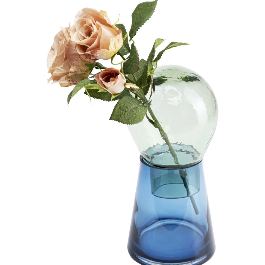 KARE Design Modern Vase Skittle 28cm - Decorative Ceramic Home Decor for Living Room