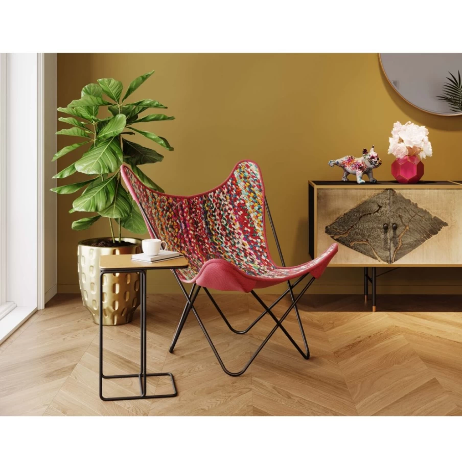"KARE Design California Multicolor Modern Armchair – Stylish Comfort for Your Home"
