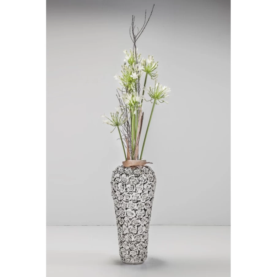 KARE Design Multi-Chrome Rose Decorative Vase - Large Modern Home Decor