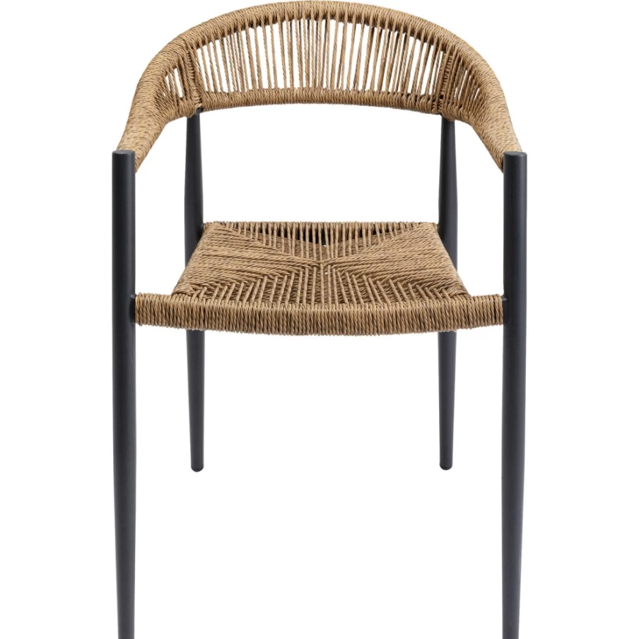 "KARE Design Palma Nature Armchair – Modern Comfort with Armrests"