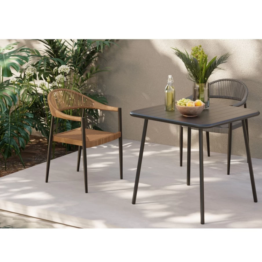 "KARE Design Palma Nature Armchair – Modern Comfort with Armrests"