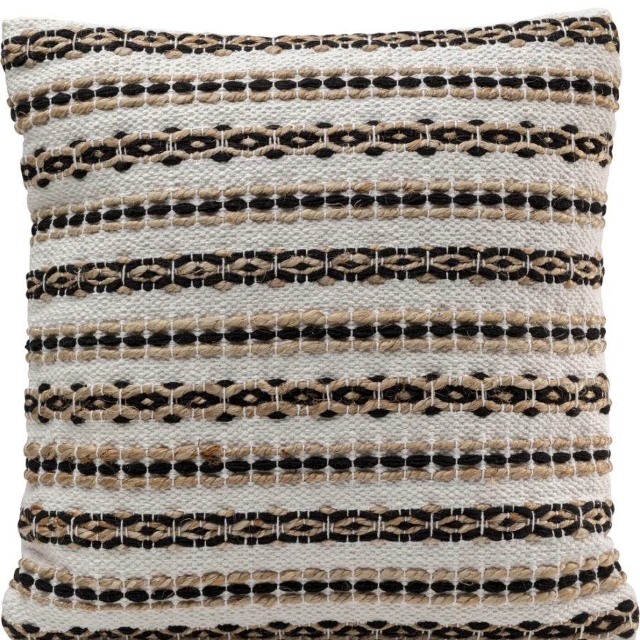 KARE Design Modern Cushion Loop Ornament 45x45 cm Decorative Pillow Cover Home Decor