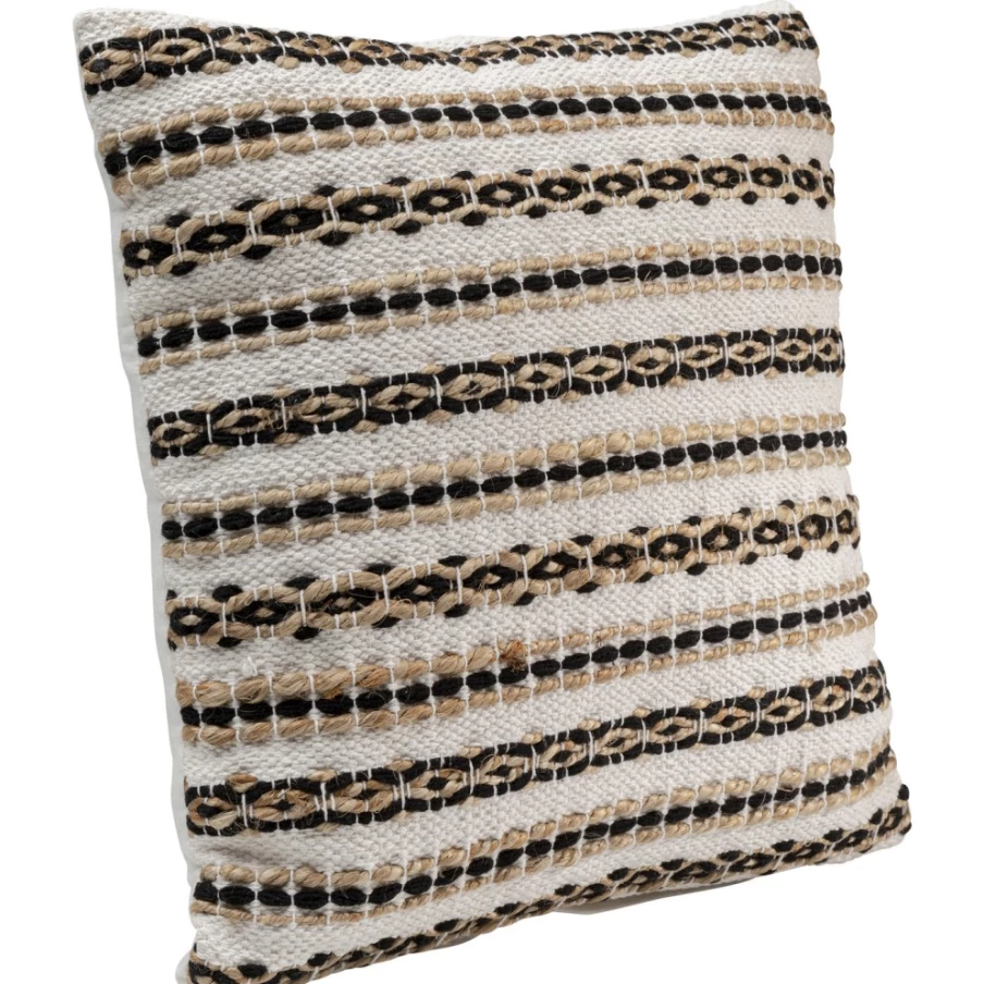 KARE Design Modern Cushion Loop Ornament 45x45 cm Decorative Pillow Cover Home Decor