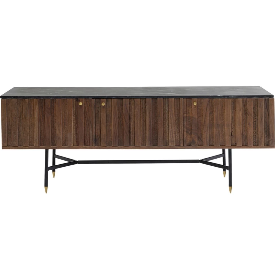 KARE Design Modern Apiano Lowboard TV Stand - Stylish Living Room Storage Cabinet