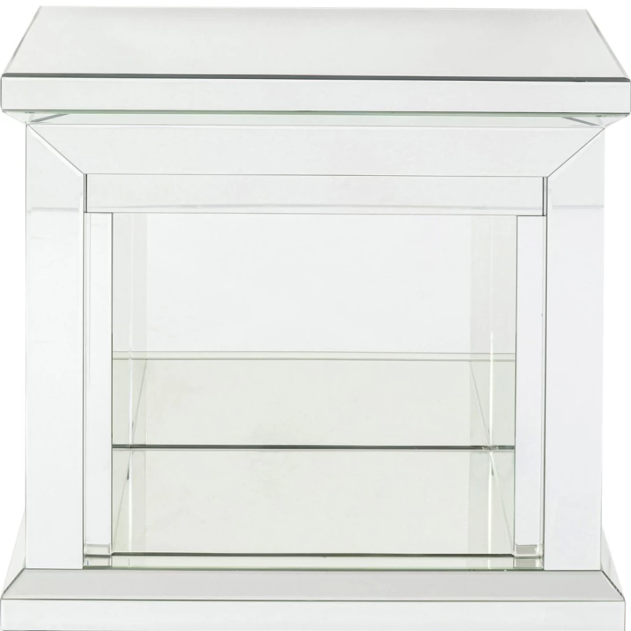 KARE Design Modern Crystal Fireplace Deco 71x70cm Elegant Home Decor