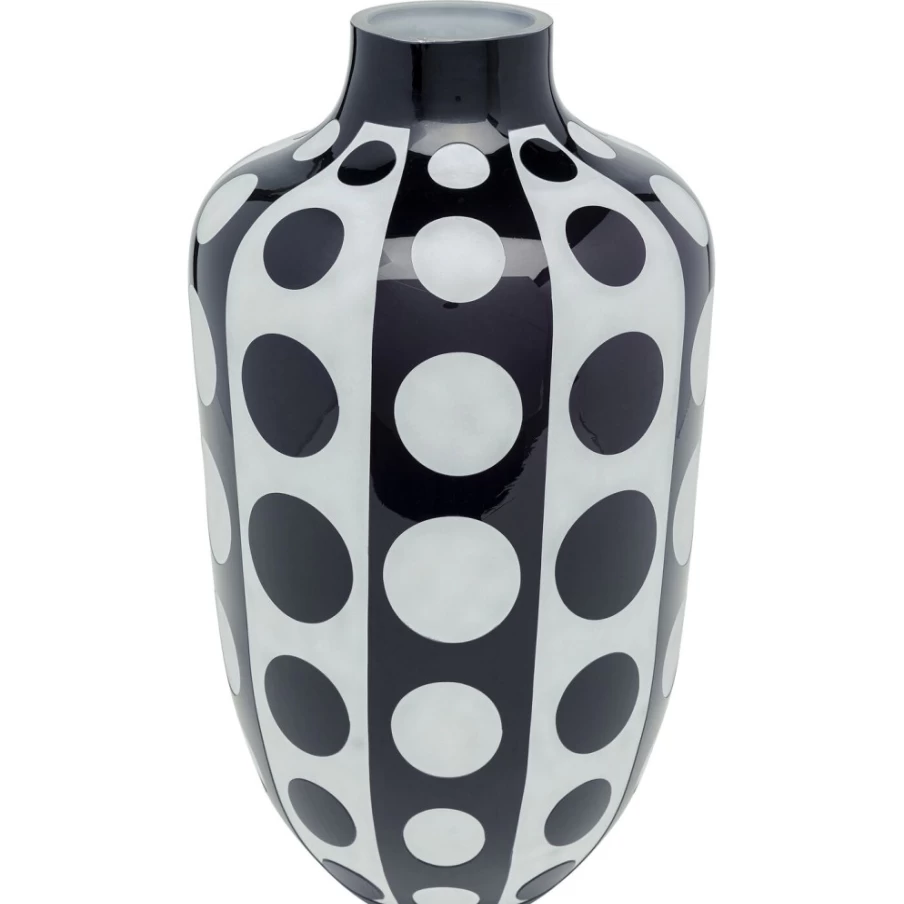 KARE Design Brillar Modern Floor Vase 45cm - Decorative Tall Vase for Home & Office